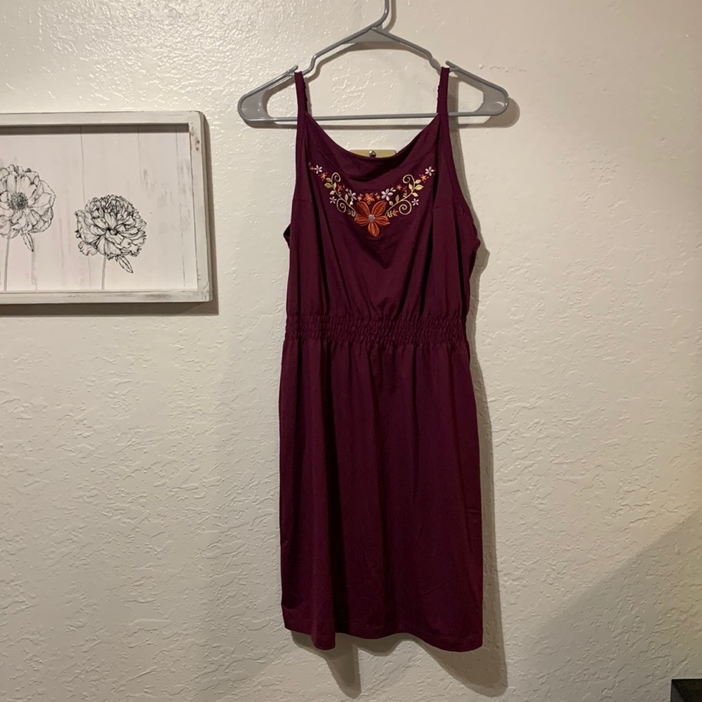 REI Sporty Floral Dress size M